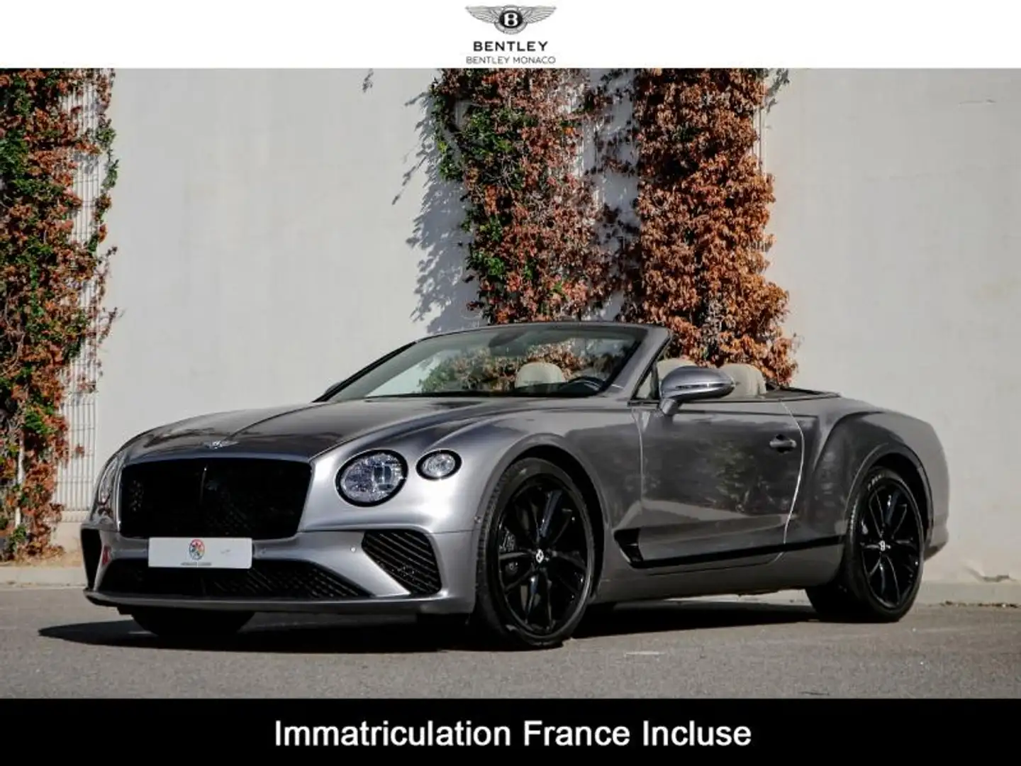 Bentley Continental GTC V8 4.0 550ch Grijs - 1