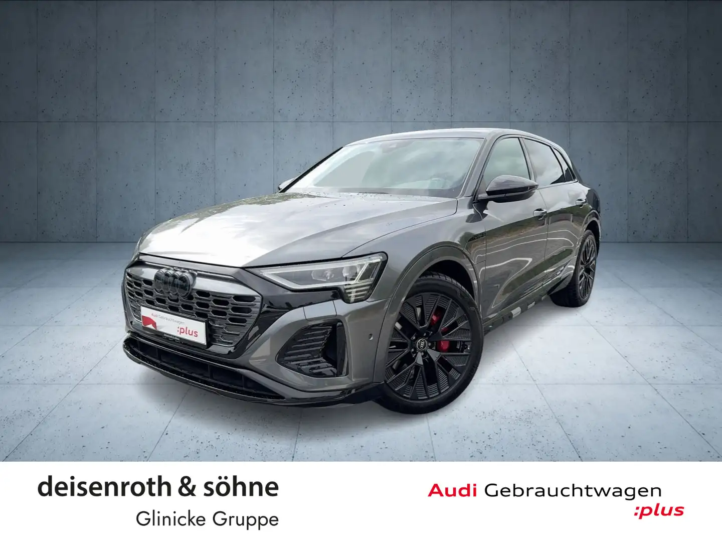 Audi Q8 e-tron S line Ed. 50 qu AHK/Matrix/Kam/Nav/21 Gris - 1