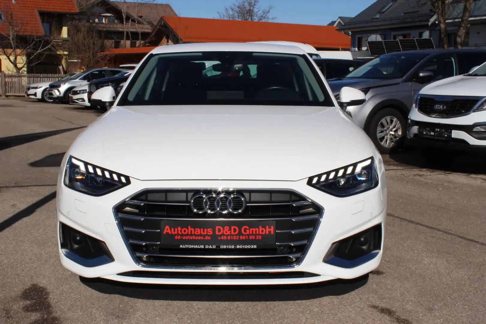 Audi A4 Limousine 35 TDI advanced AHK LED ACC Weiß - 2