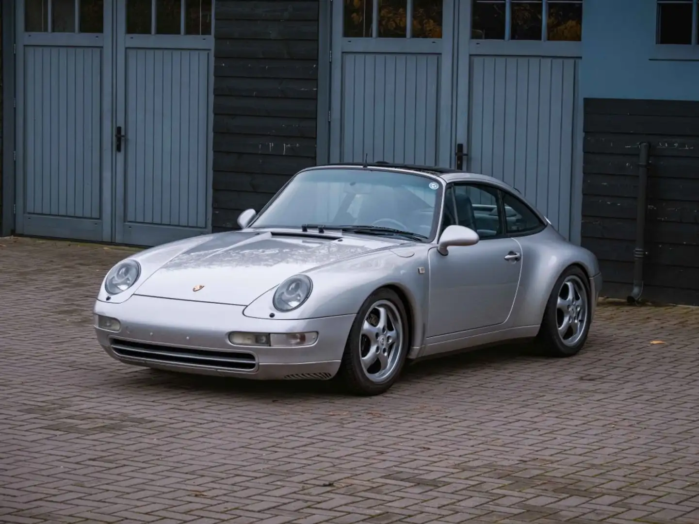 Porsche 993 993 Targa Zilver - 1