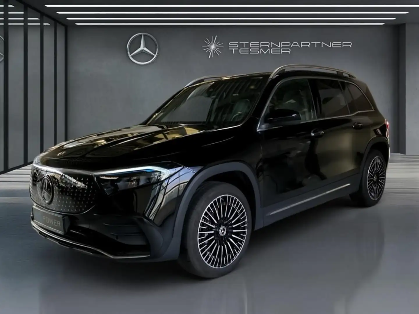 Mercedes-Benz EQB 250 AMG+MBUX+Ambiente+CarPlay+Totwinkel+AHK Schwarz - 1