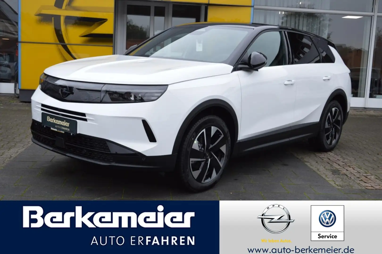 Opel Grandland GS 1.2 MHEV SHZ / Intelli-Lux / CarPlay Blanc - 1