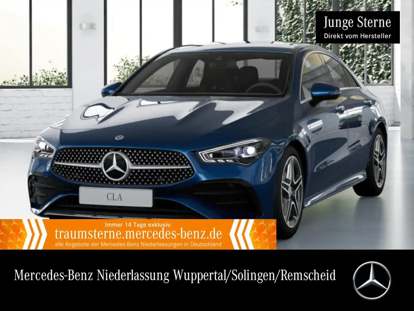 Mercedes-Benz CLA 250 e AMG+MULTIBEAM+KAMERA+KEYLESS+8G Blau - 1