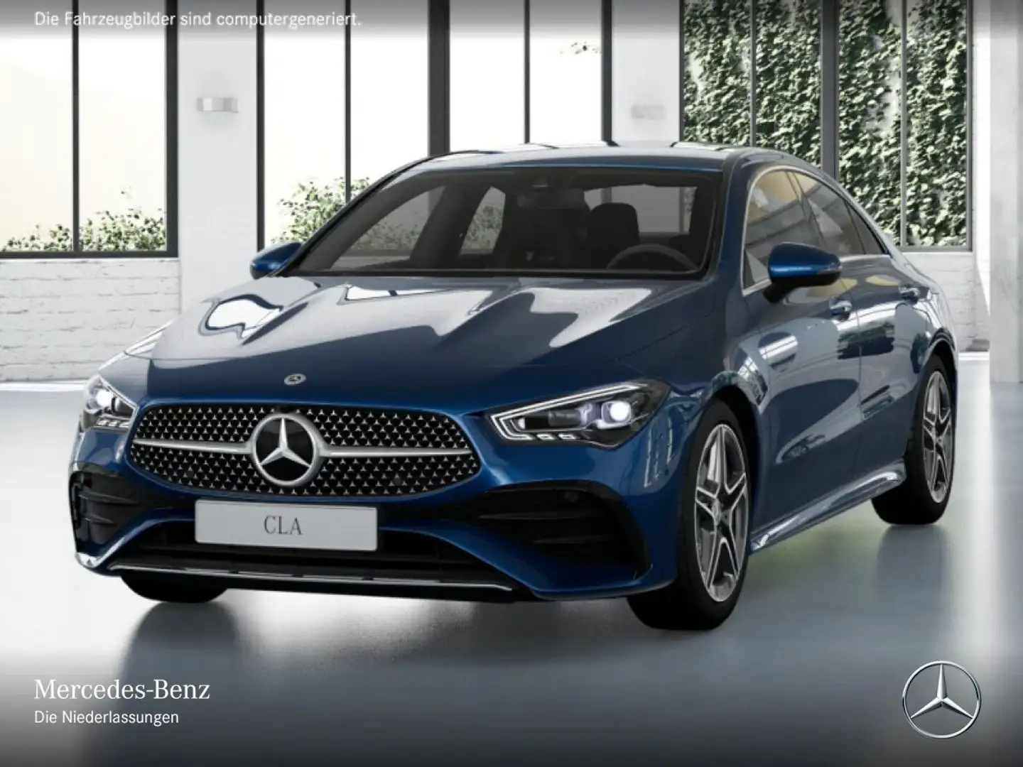 Mercedes-Benz CLA 250 e AMG+MULTIBEAM+KAMERA+KEYLESS+8G Blau - 2
