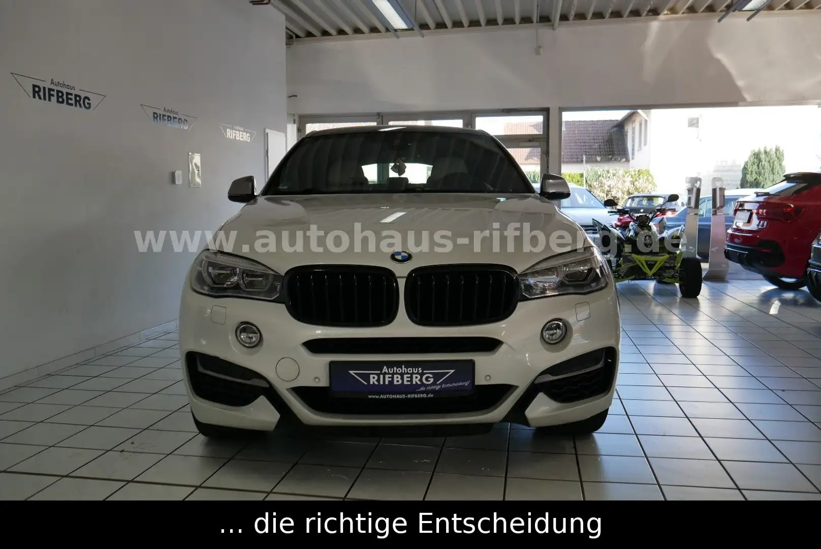 BMW X6 M d Memory/LED/NProf/Leder-Nappa/Aerody/RFK Weiß - 2