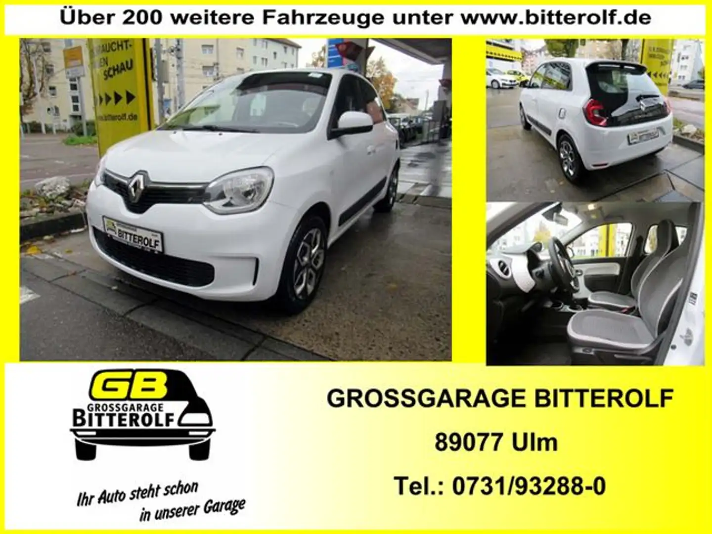 Renault Twingo Limited TCe90 5tg Klima/Sitzheiz/32Tkm Weiß - 1