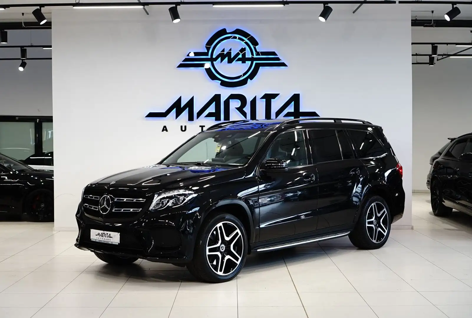 Mercedes-Benz GLS 350 AMG|7-SITZ|DISTR|PANO|360|LUFT|H&K|MEMO Schwarz - 1