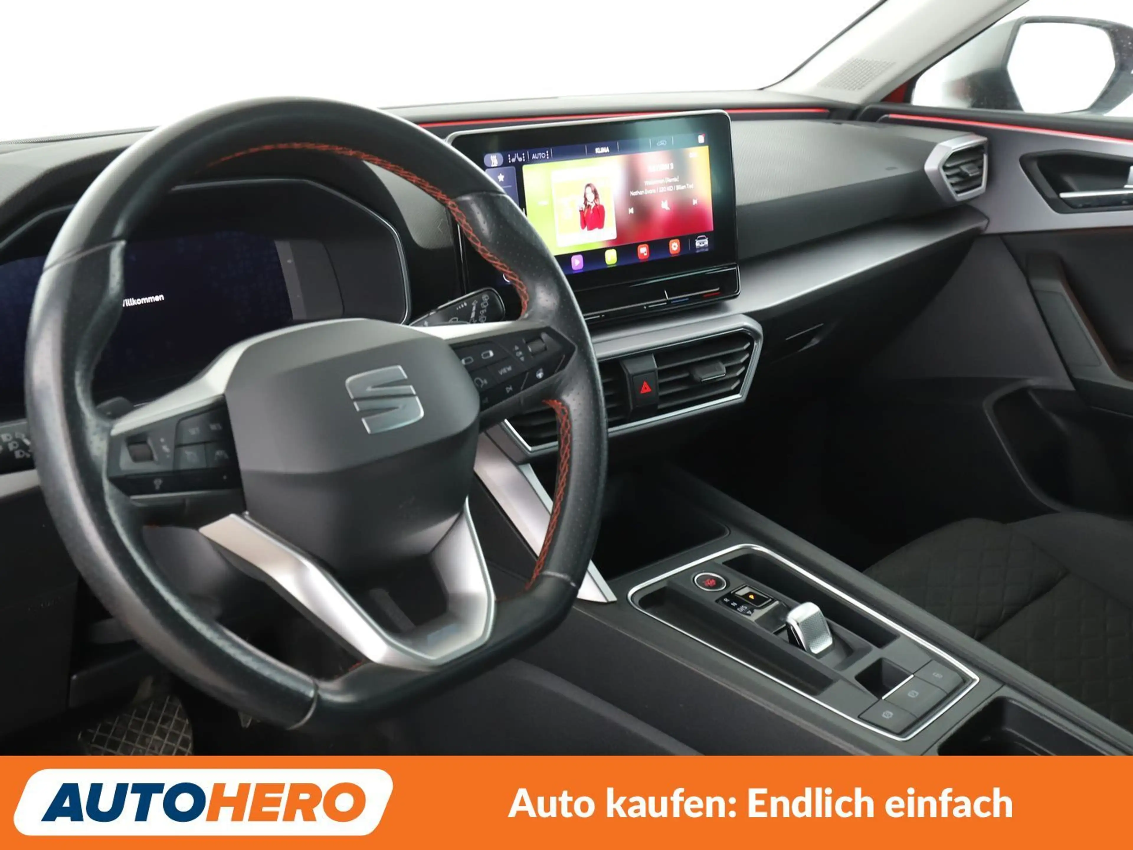 SEAT Leon e-Hybrid 1.4 TSI e-HYBRID FR Aut.*NAVI*LED*ACC* — photo 11