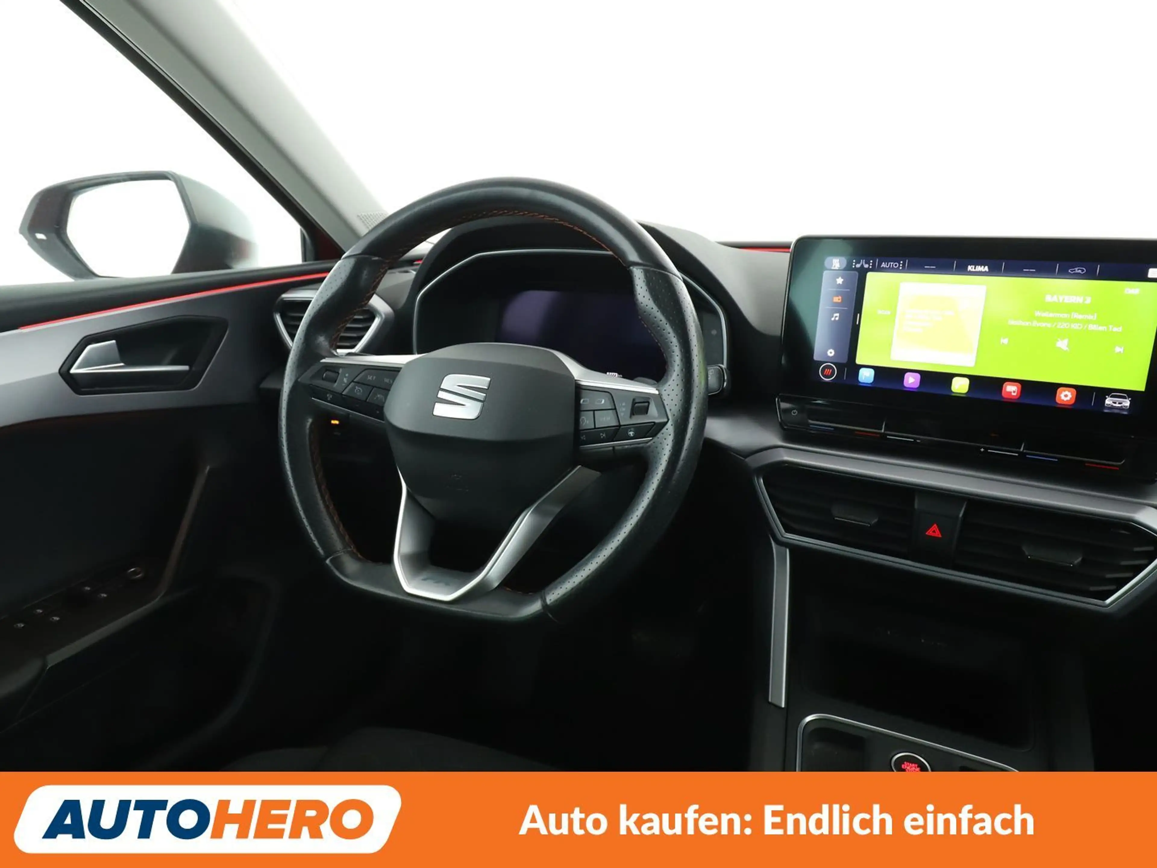 SEAT Leon e-Hybrid 1.4 TSI e-HYBRID FR Aut.*NAVI*LED*ACC* — photo 13