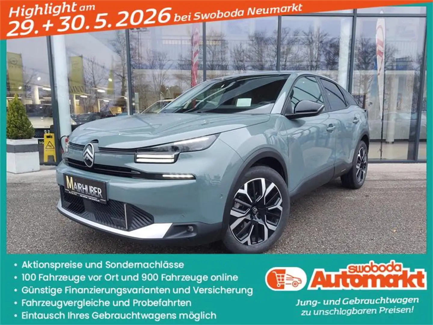 Citroen C4 PT130 S&S EAT8 MAX Grün - 1