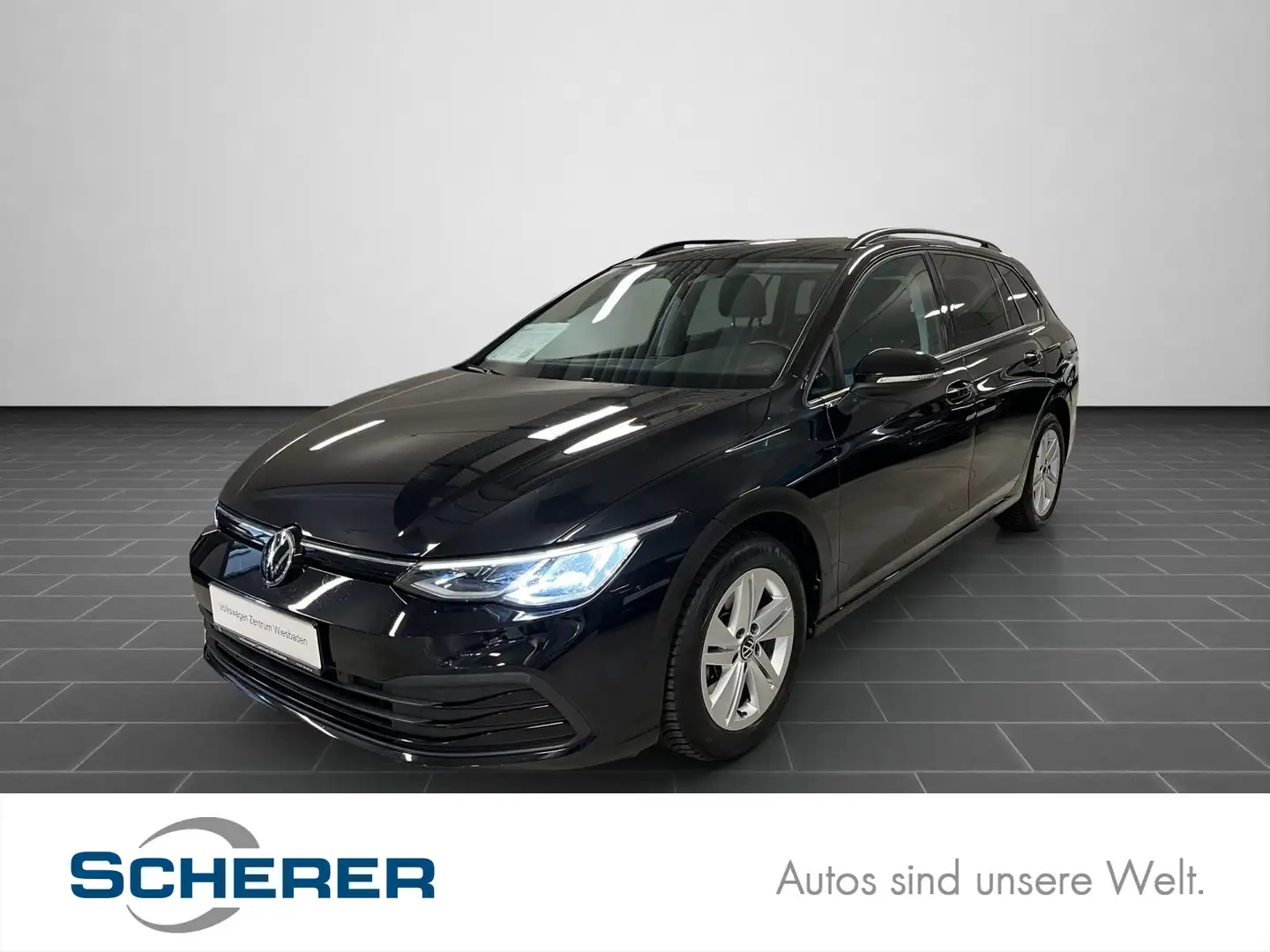 Volkswagen Golf Variant Golf VIII Variant 2.0 TDI Life, Navi, Sitzh., Si Schwarz - 1