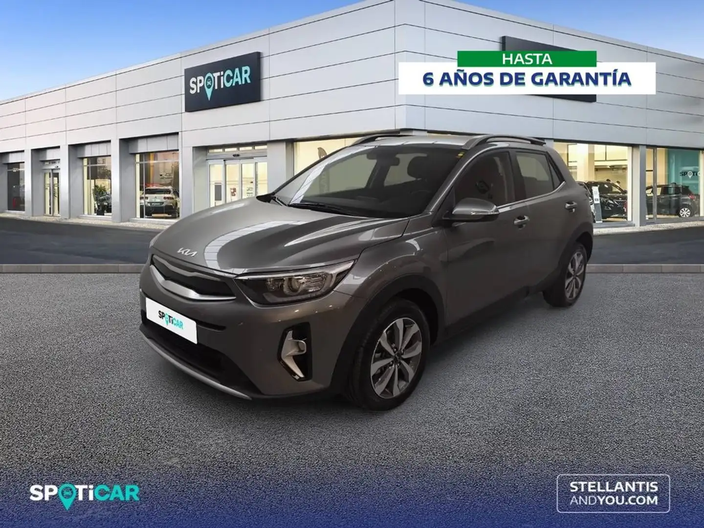Kia Stonic 1.0 T-GDi 74kW (100CV) MHEV MT Drive Gris - 1