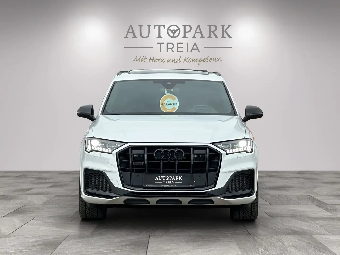 Audi SQ7 4.0TDI quattro(PANO-STANDHZNG-7SITZER-AHK) Blanc - 2