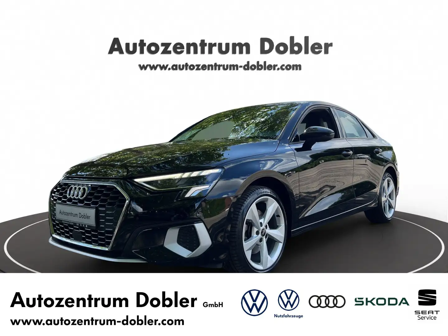 Audi A3 Limousine 40 TDI quattro B+O LED S-Line Navi Negro - 1