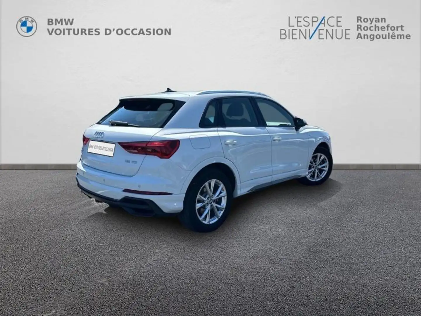 Audi Q3 35 TDI 150ch S line S tronic 7 Blanc - 2