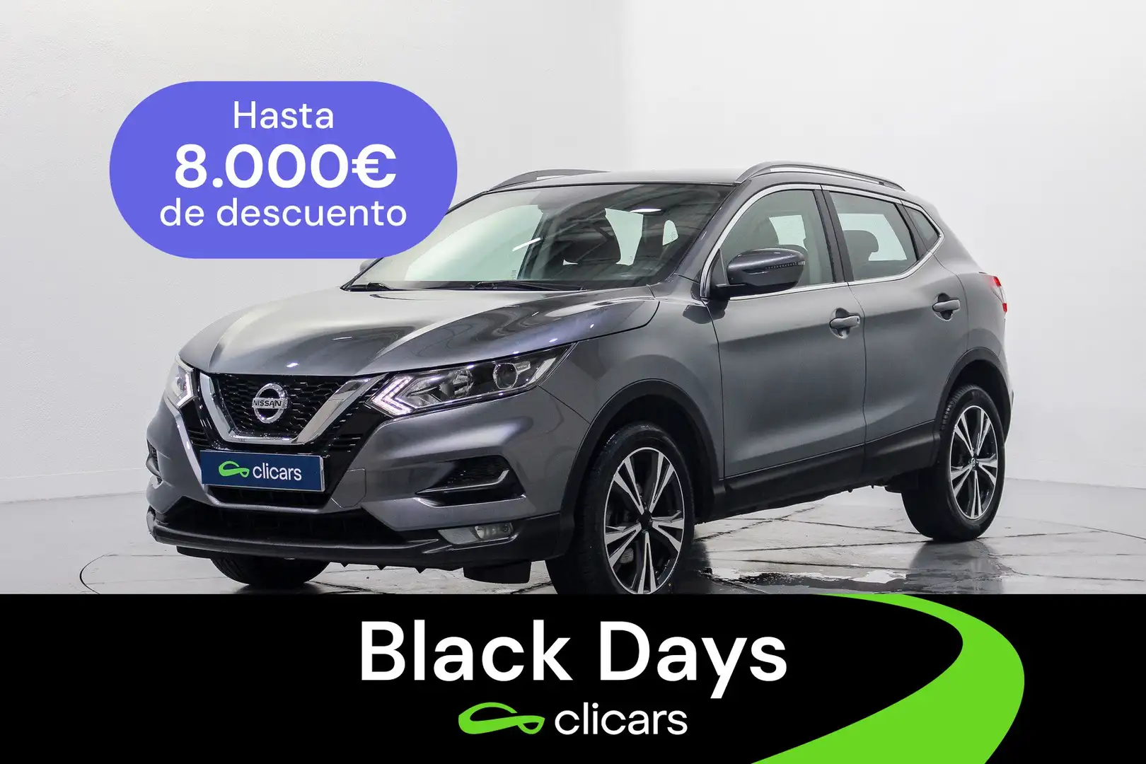 Nissan Qashqai 1.3 DIG-T N-Style 4x2 103kW Grau - 1