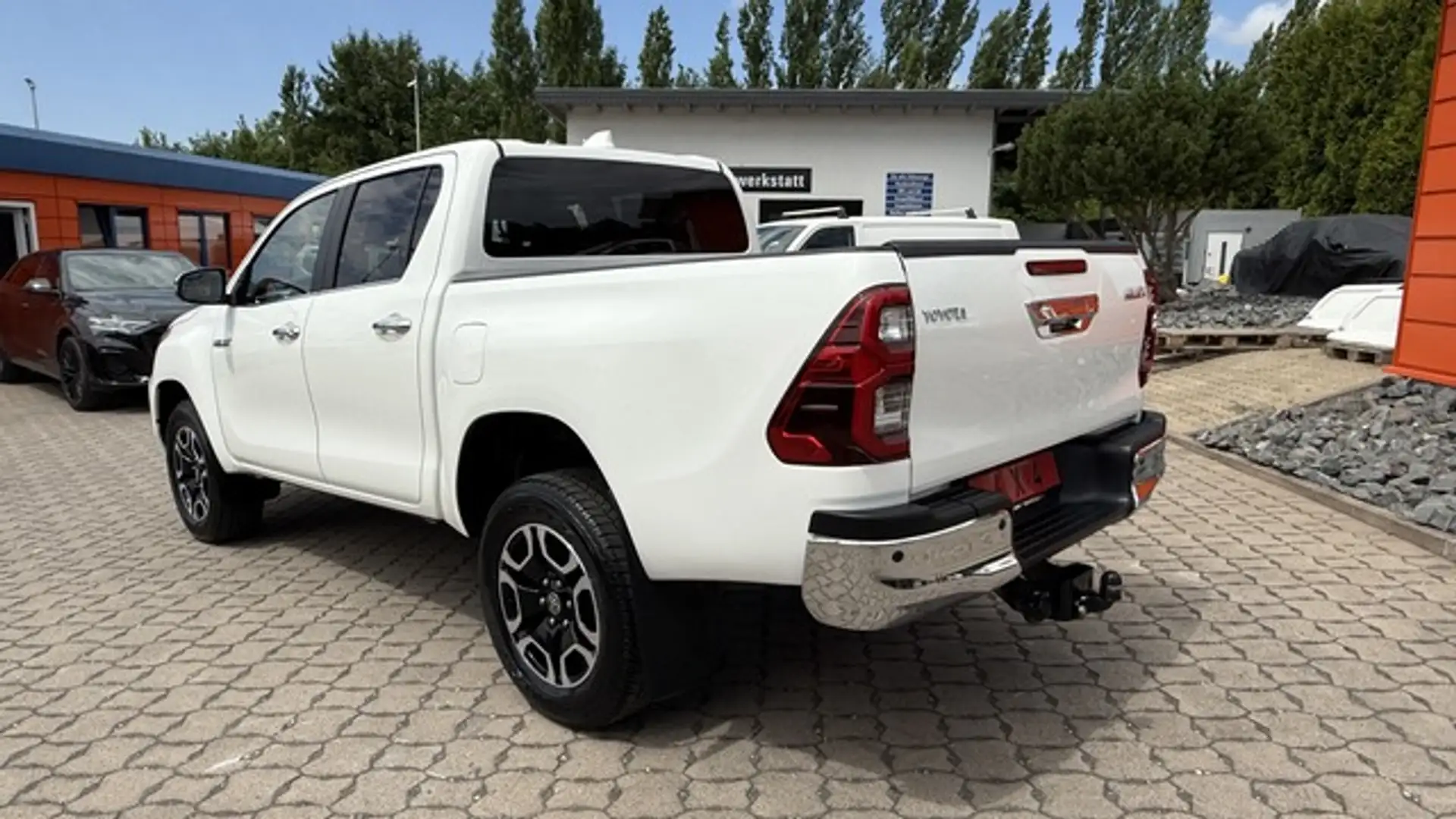 Toyota Hilux 2.8 Autom. 4x4 Keyless° Rückfk.°SHZ°Klima° Blanc - 2