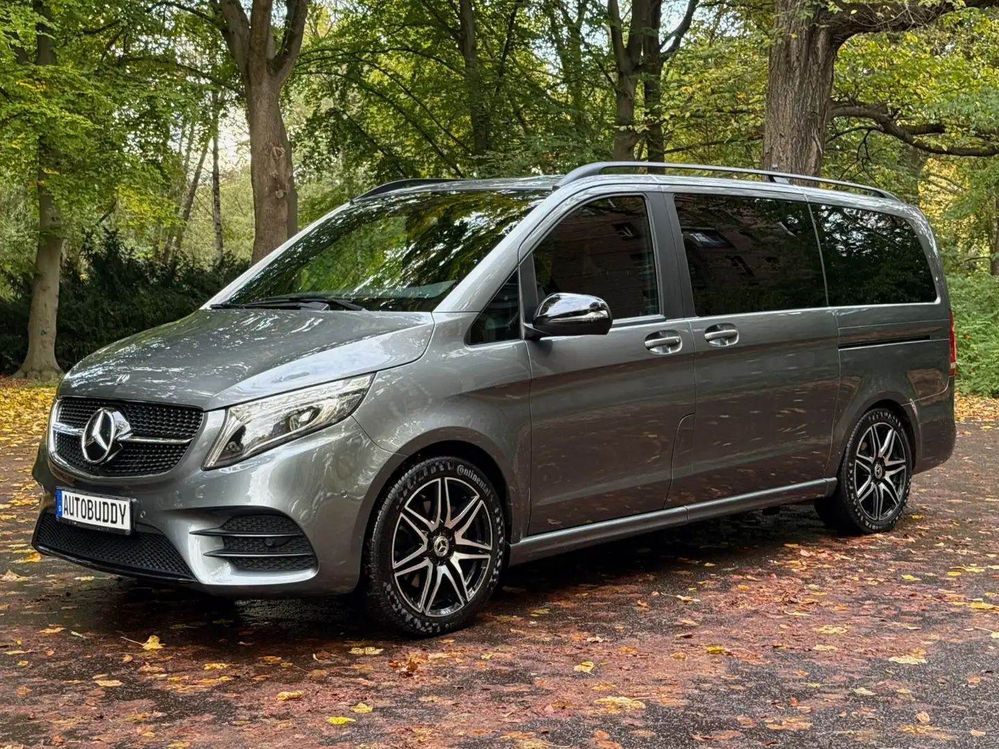 Mercedes-Benz V 300 d EDITION lang*1.Hand+Unfallfrei+AMGLine* Gris - 2
