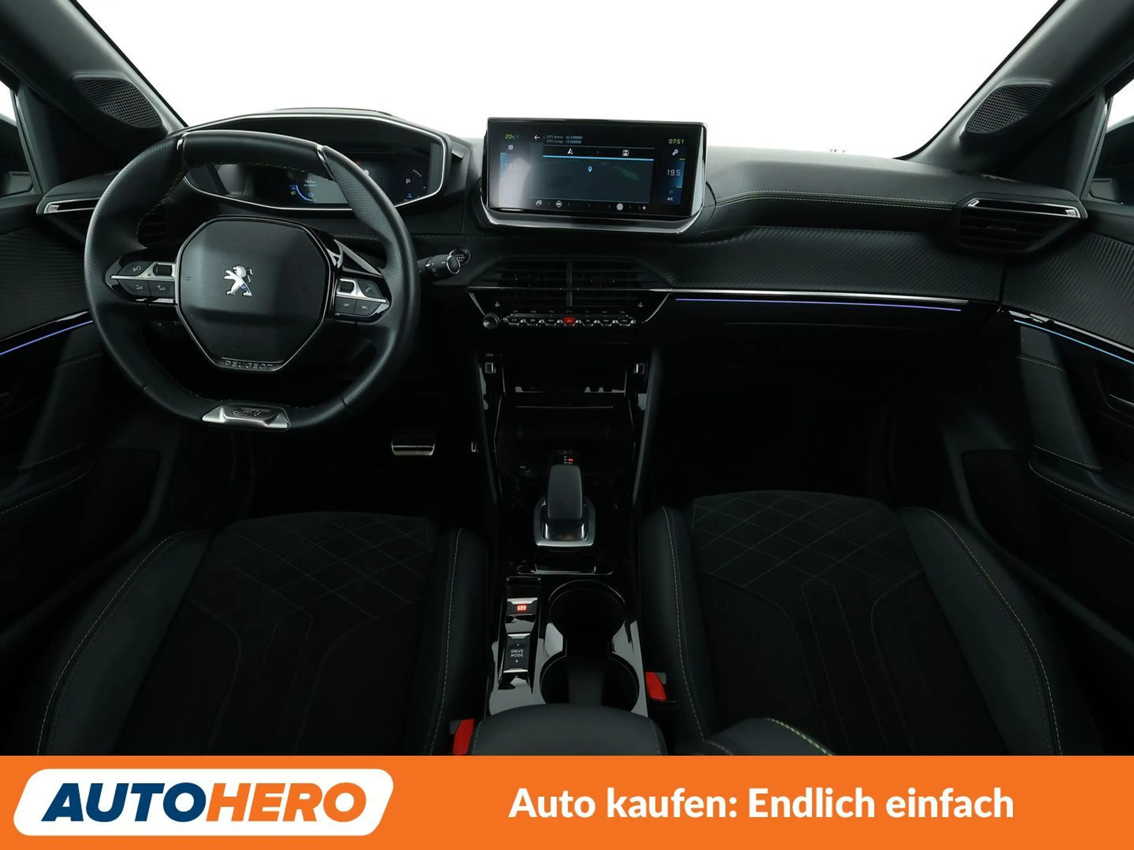 Peugeot e-208 electric drive 100 kW GT Pack *NAVI*VC*ACC*CAM*PDC — photo 12