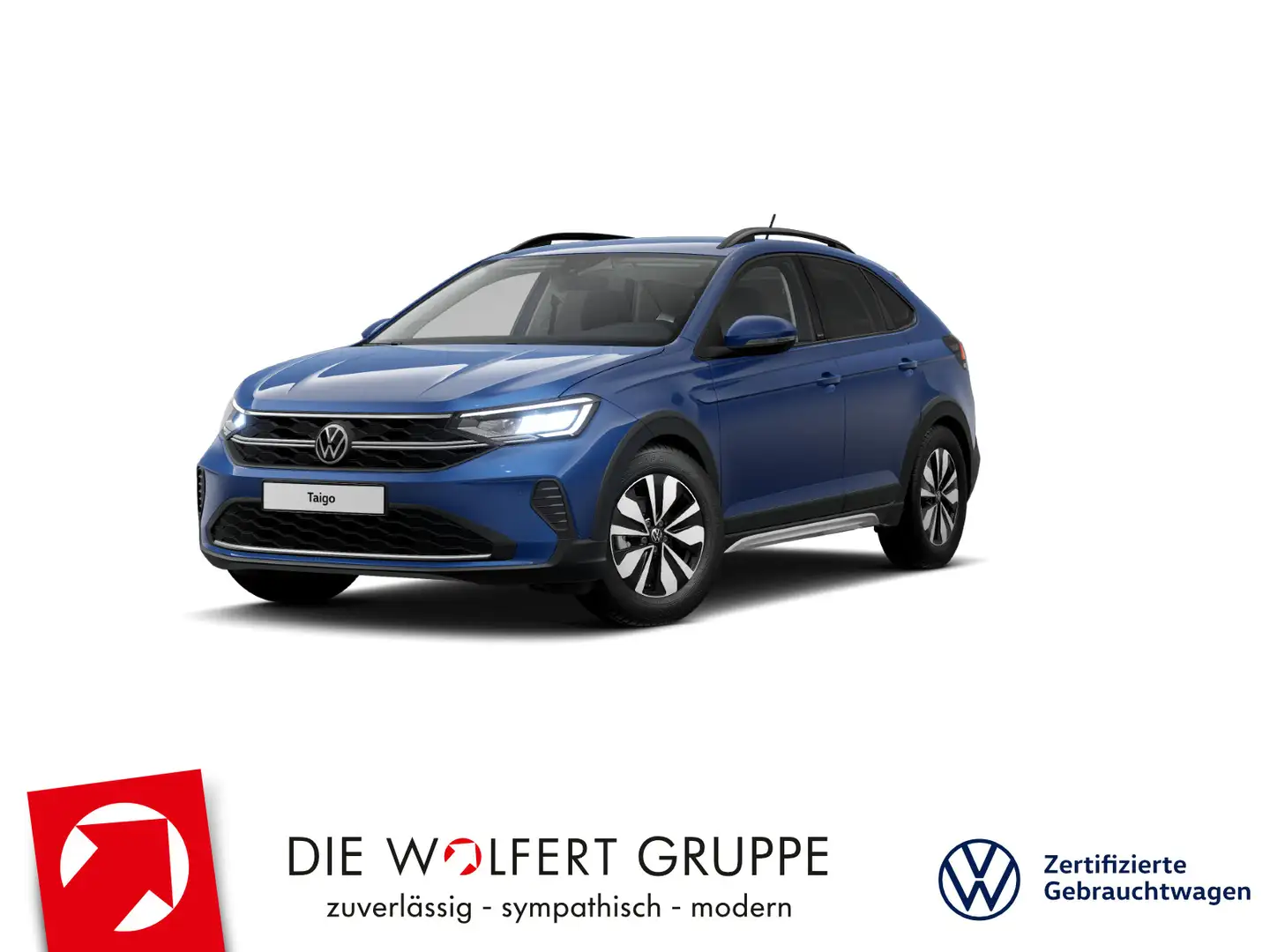 Volkswagen Taigo Move 1.0 TSI PDC CARPLAY LED SITZHZG Blau - 1