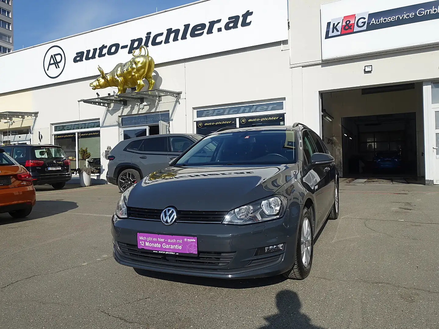 Volkswagen Golf Variant Lounge BMT 1,6 TDI Grau - 1