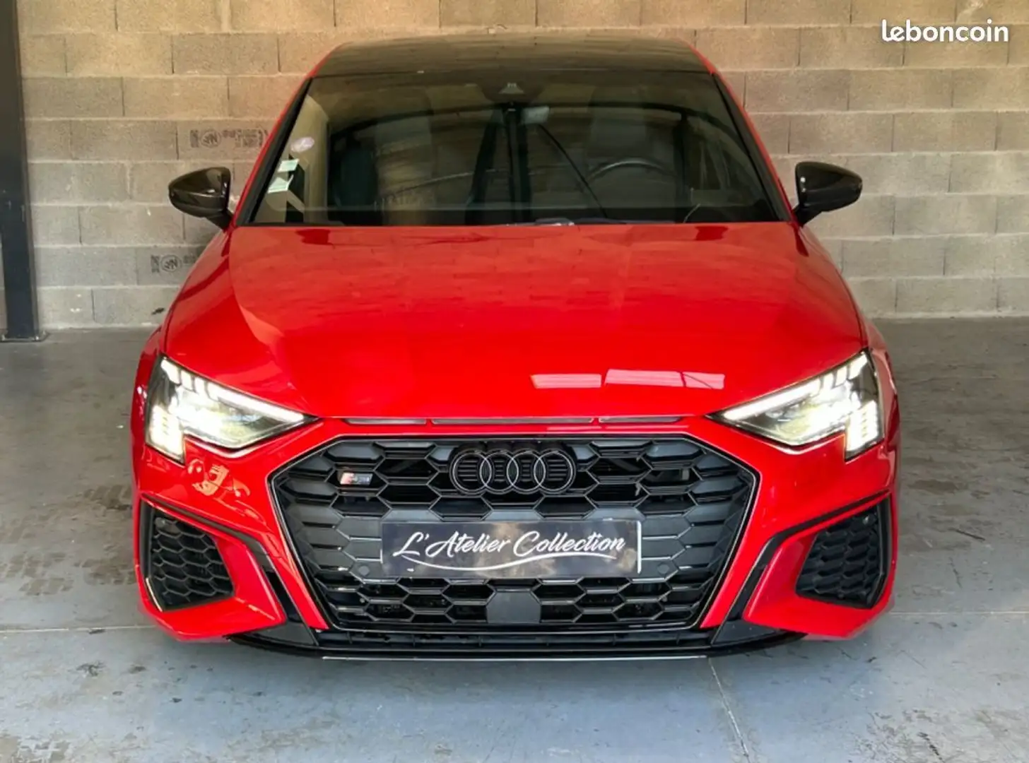 Audi S3 Berline 2.0 TFSI quattro S-tronic SUIVI ET ENTRETENU ATTELAGE GARANTIE 12 MOIS Rouge - 2