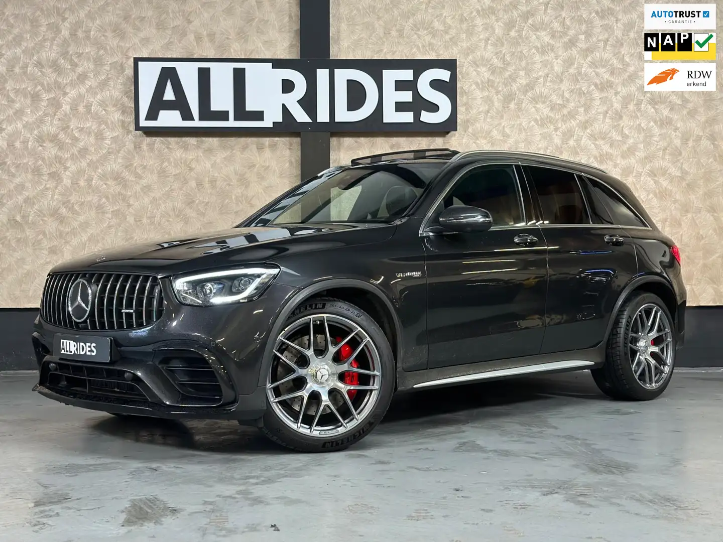 Mercedes-Benz GLC 63 AMG S 4MATIC+ | Pano | stoelverkoeling | keyless | 360 Zwart - 1
