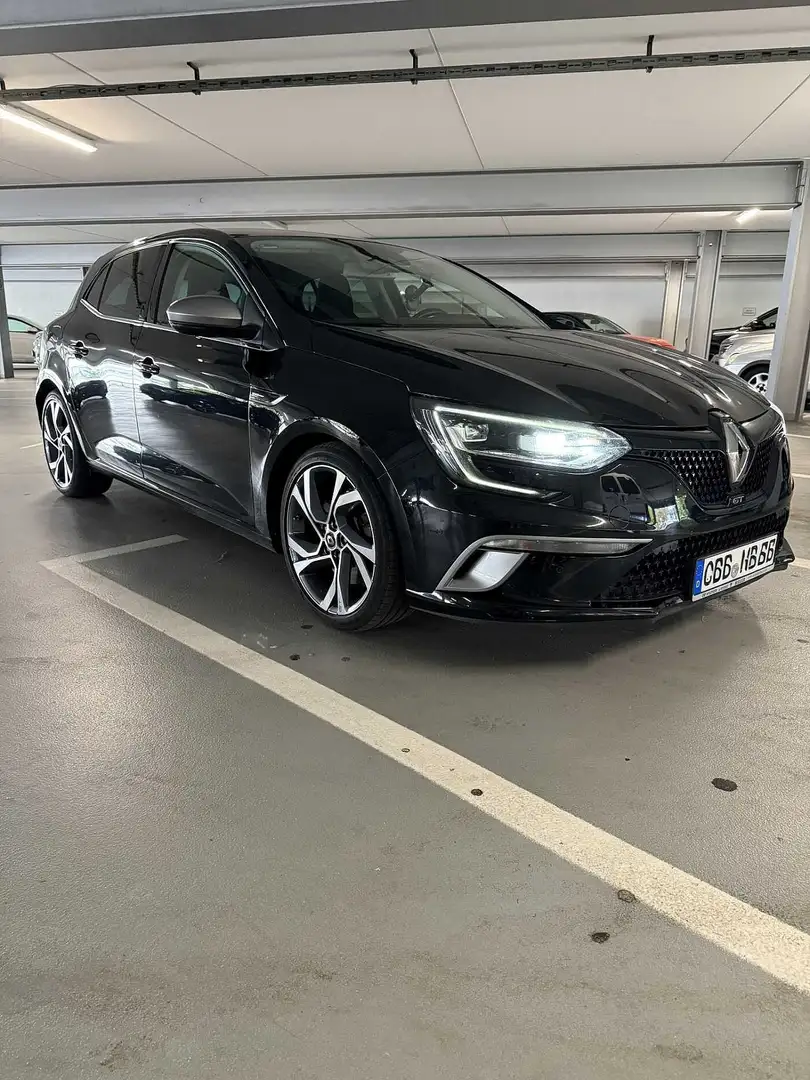 Renault Megane ENERGY TCe 205 EDC GT Kamera Navi PDC vo+hi WKR Schwarz - 1