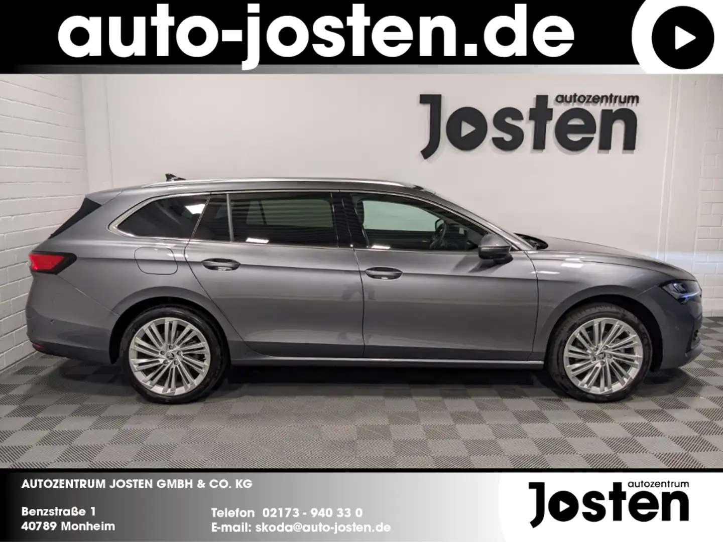Skoda Superb Combi Selection 1.5TSI mHEV Leder NAVI Gris - 2