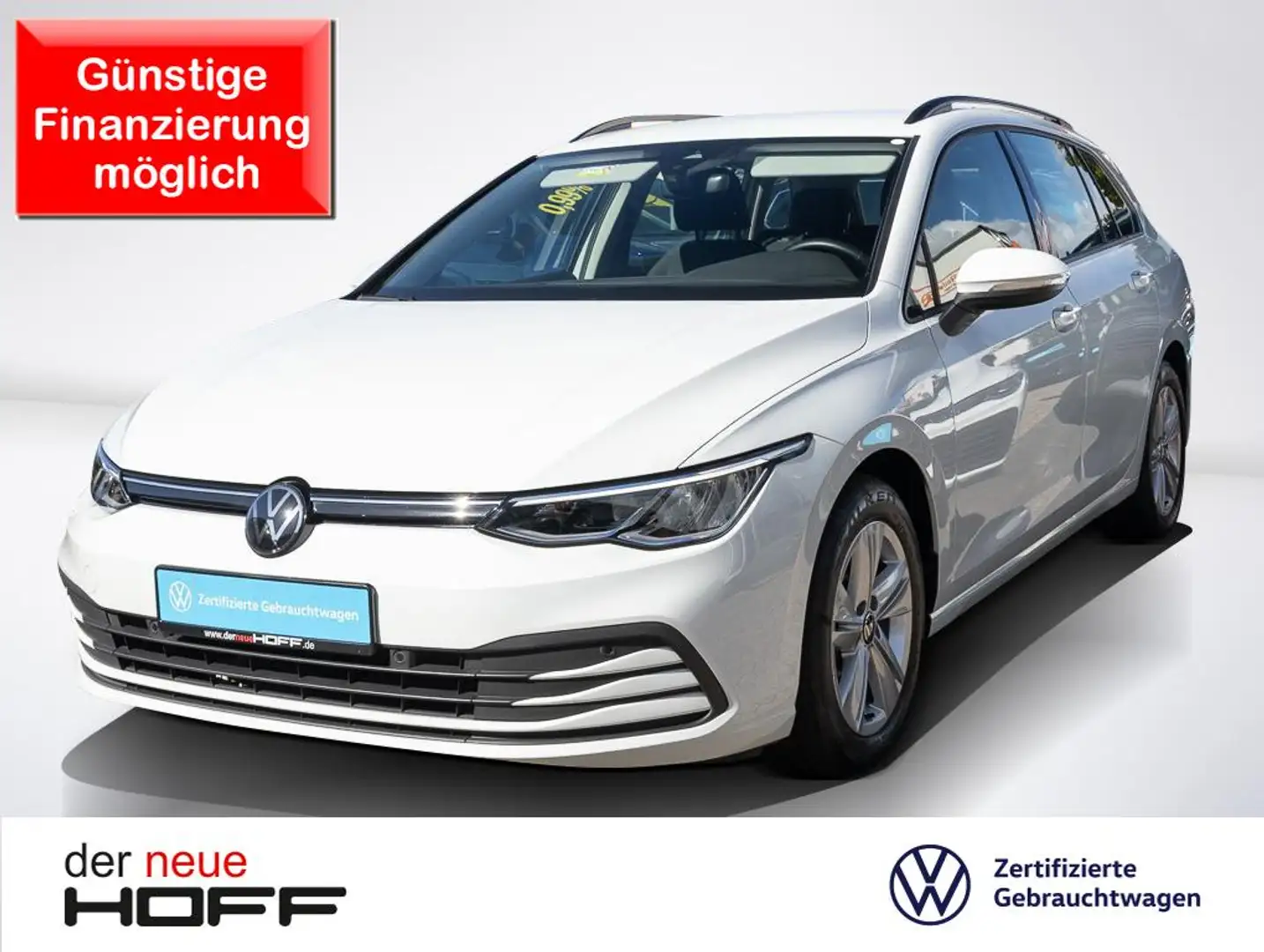 Volkswagen Golf Variant 1.5 eTSI DSG Life Lenkradheiz. Navi ACC Weiß - 1