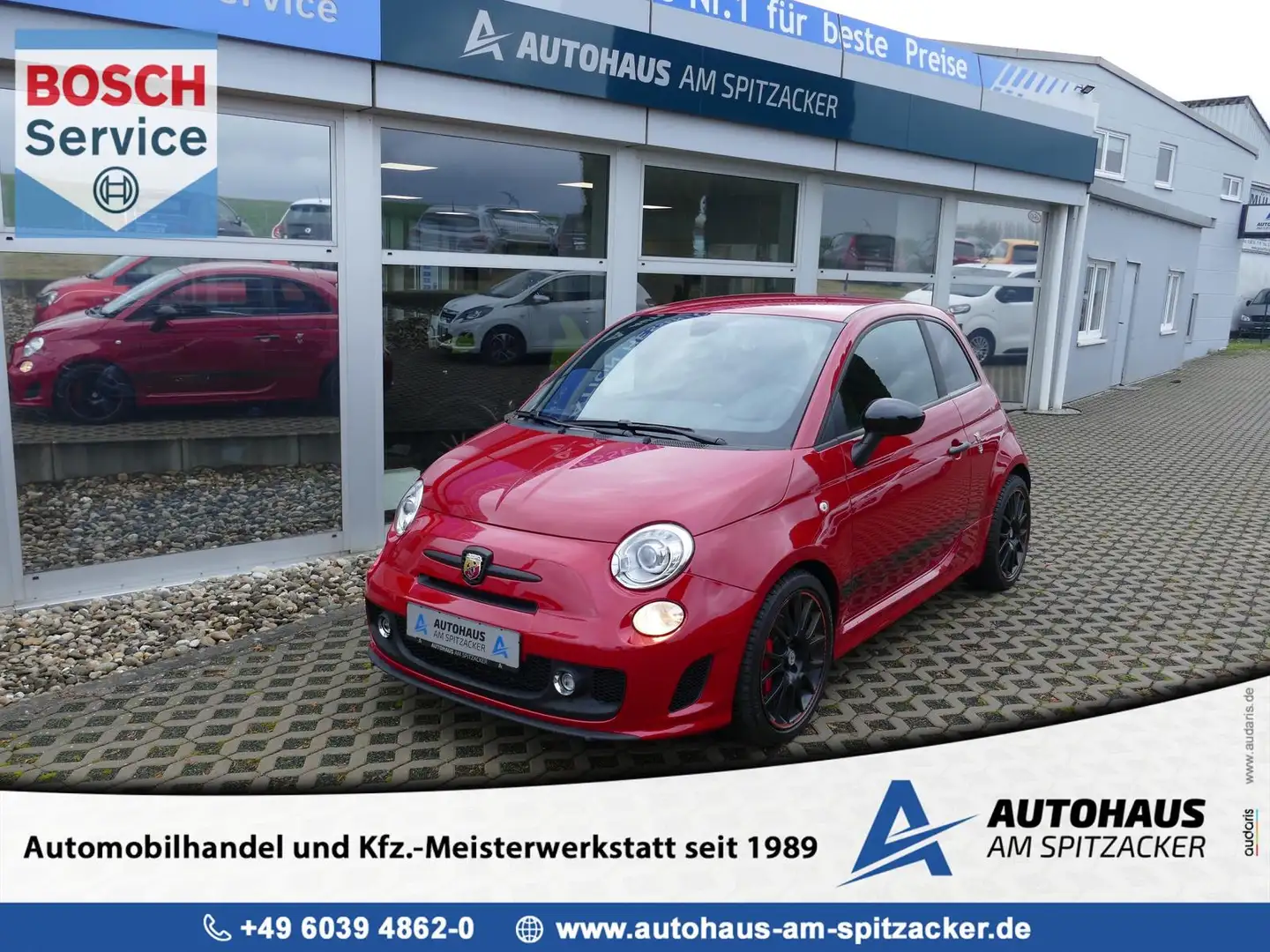 Abarth 595 Competizione Xenon ESTETICO-Kit Rot - 1