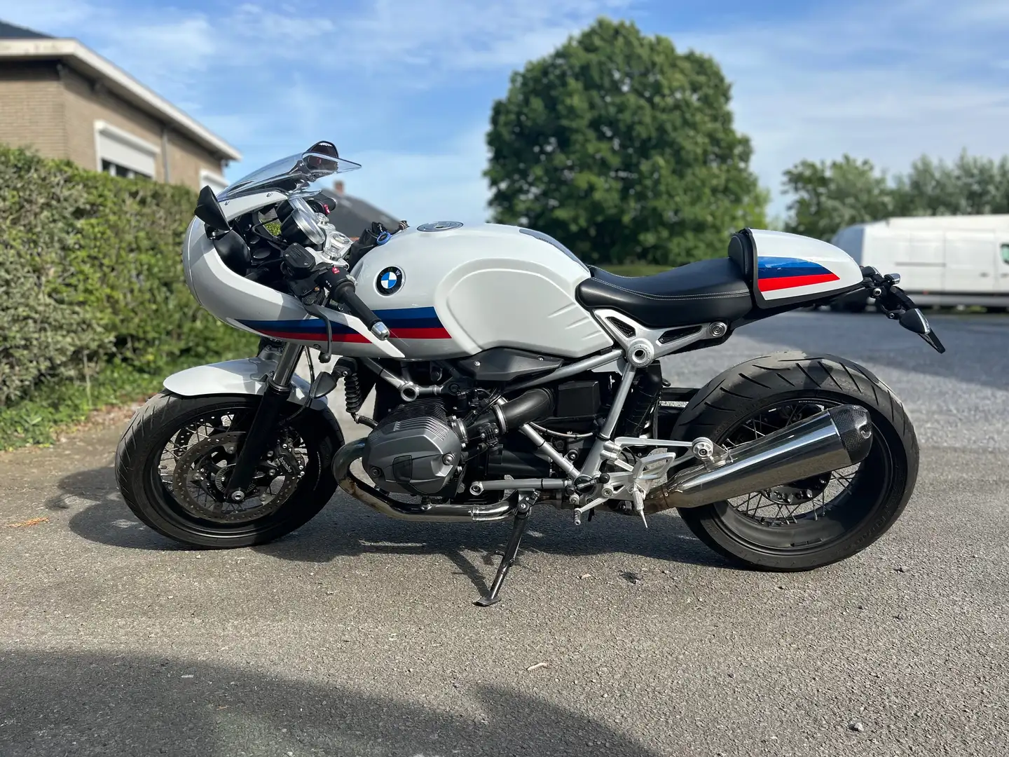 BMW R nineT Racer Biały - 1