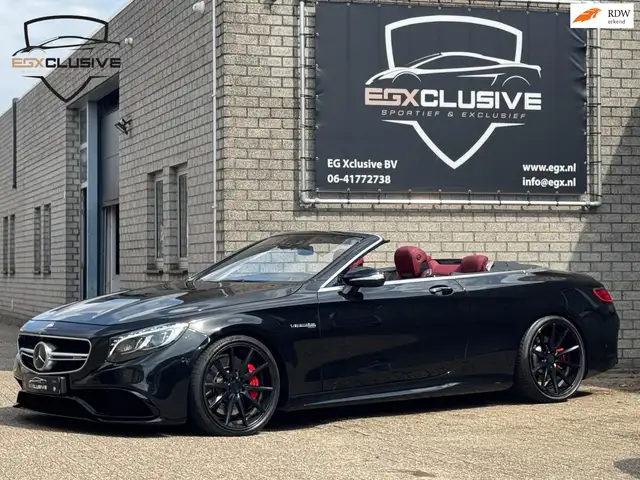 Mercedes-Benz S 63 AMG Cabrio 4Matic Nightvision/Luchtvering/Headup/Burme