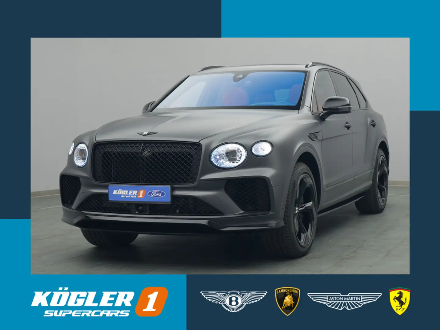 Bentley Bentayga S V8/Satin/Ceramic/Naim/Mandarin Szary - 1