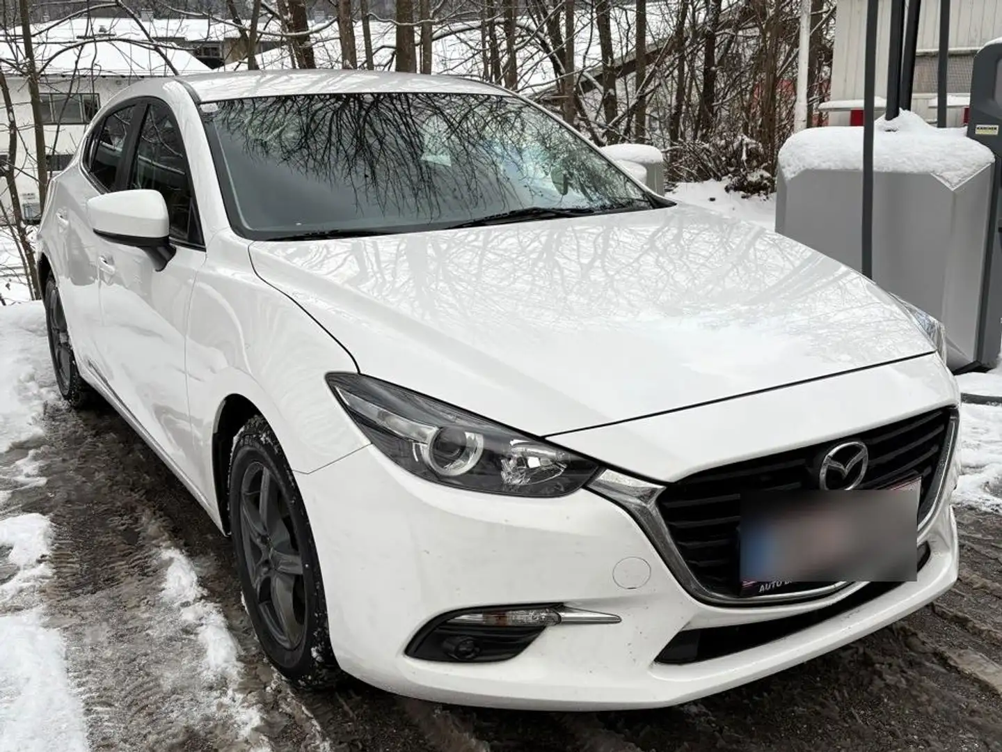 Mazda 3 Mazda 3 Sport CD105 Challenge Challenge | 8-fach bereift | inkl. ÖAMTC-Ankauftest-Gutachten Weiß - 2