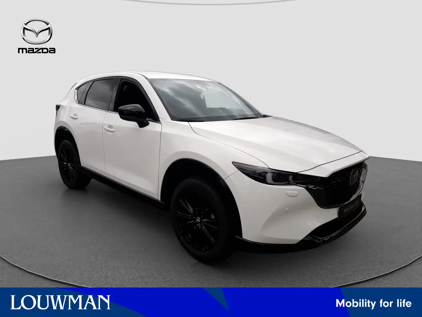 Mazda CX-5 2.0 e-SkyActiv-G M Hybrid 165 Homura Wit - 1