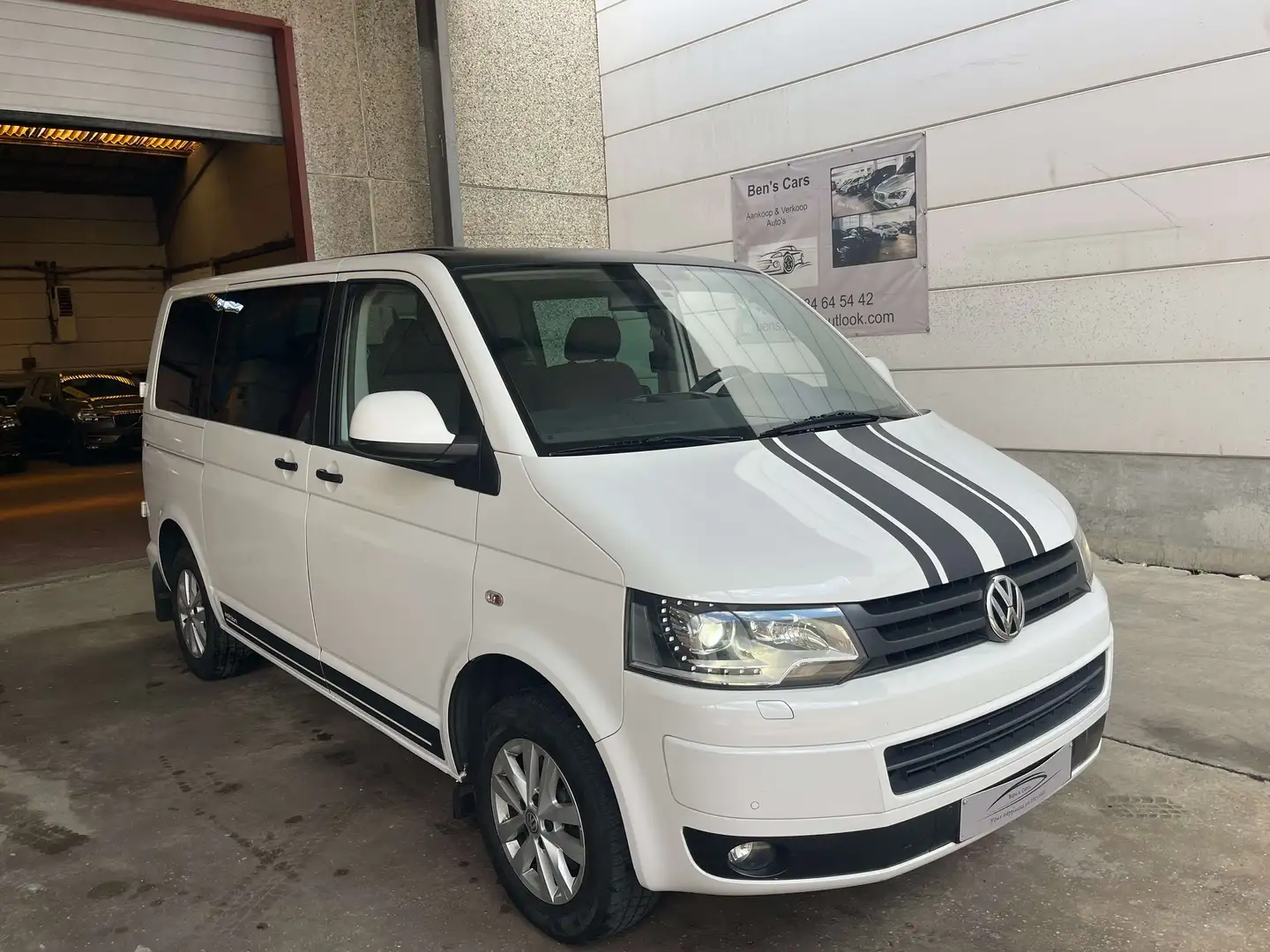 Volkswagen T5 Transporter Buisines DSG Edition  Lichte Vracht Blanc - 2