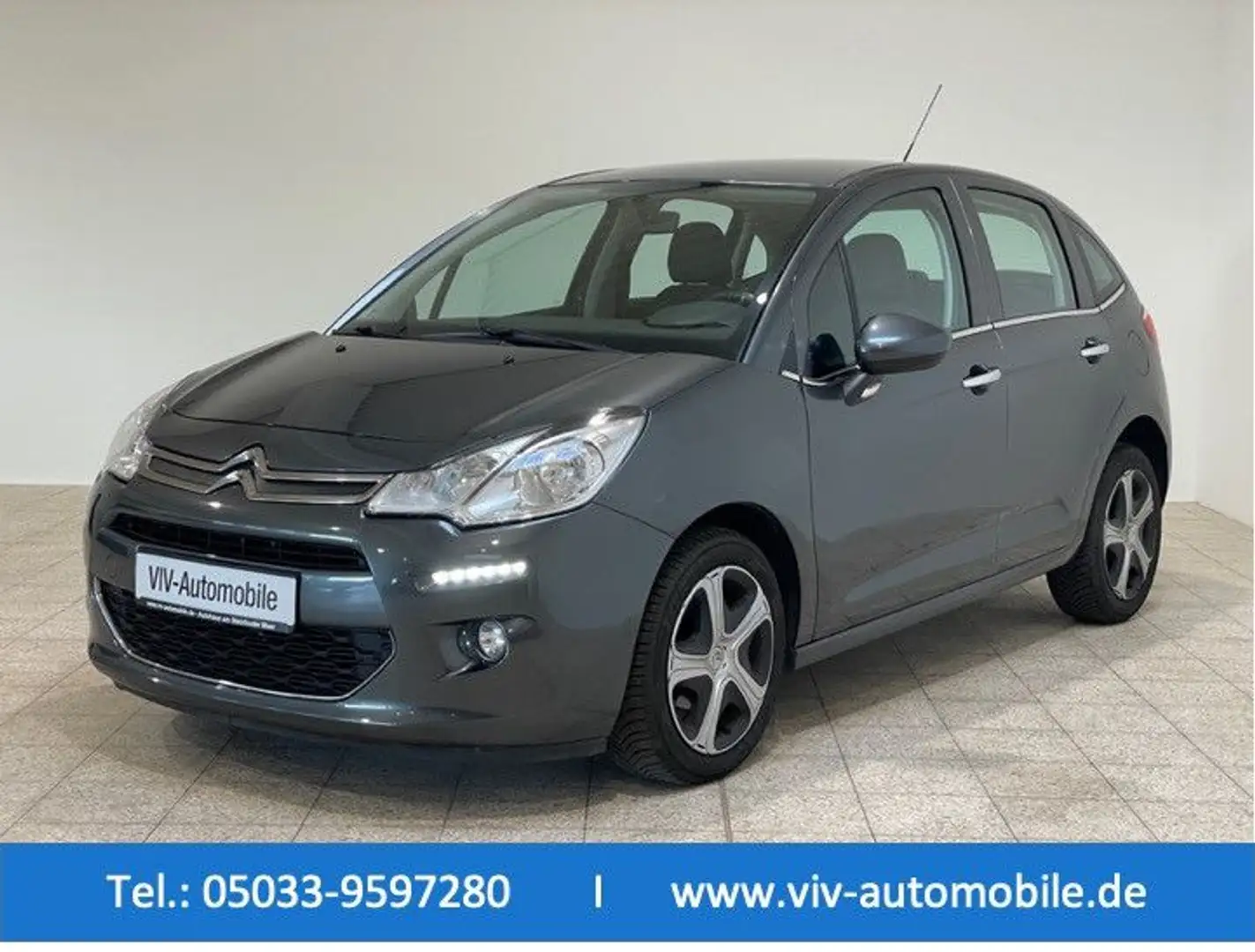 Citroen C3 Selection 1.Hand*Navi*Klima*PDC*Tempomat Grau - 1