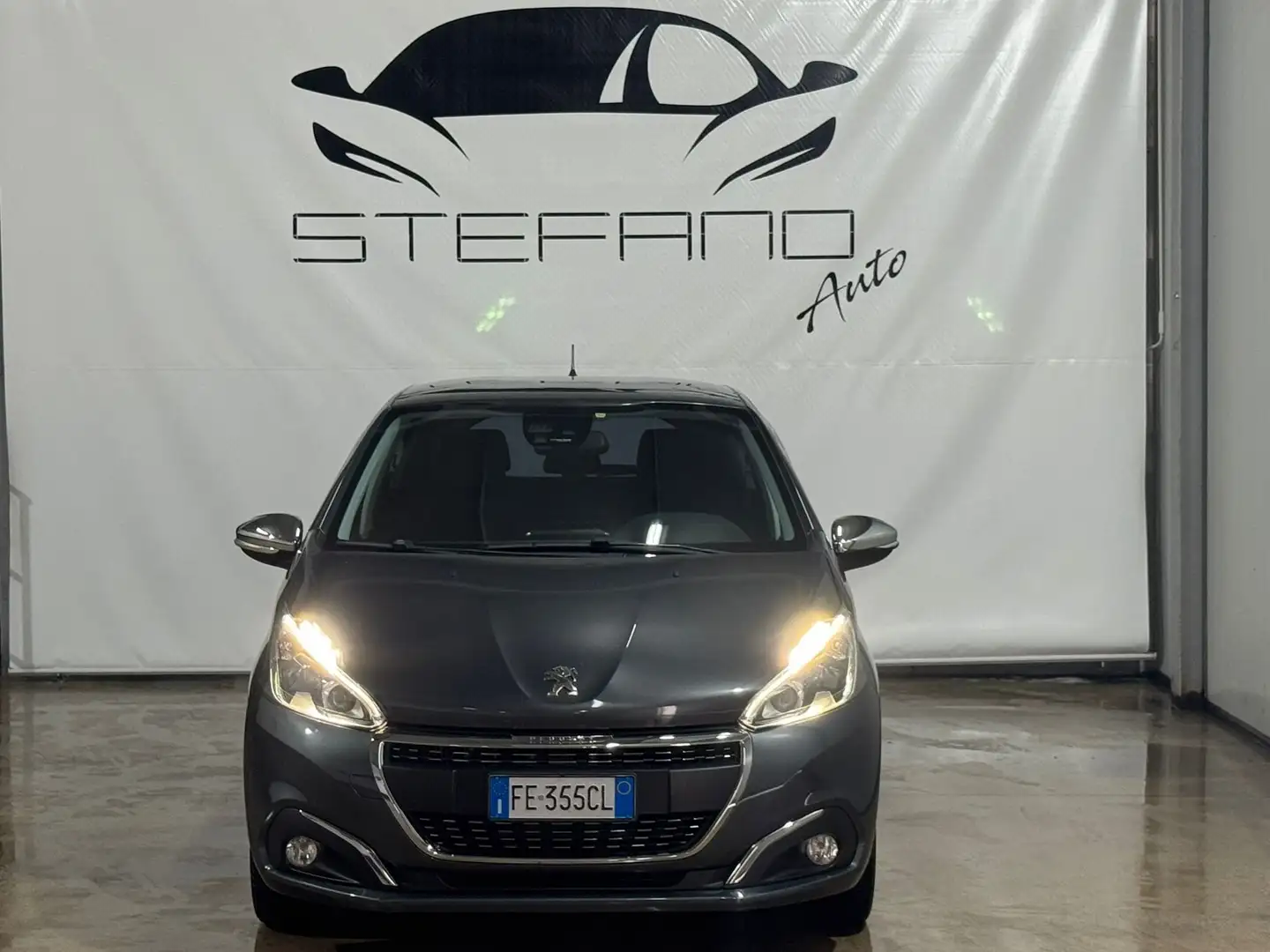 Peugeot 208 208 I 2015 5p 1.6 bluehdi Allure 100cv Gris - 2