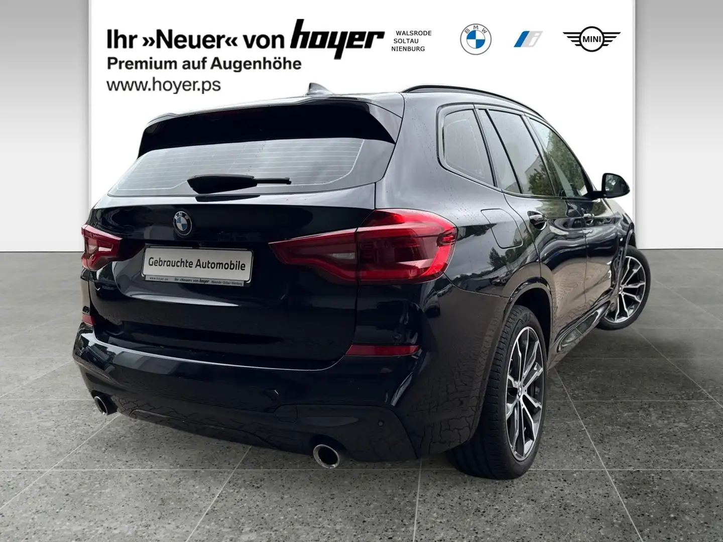 BMW X3 xDrive20d ZA M Sport Head-Up HK HiFi DAB LED Чорний - 2