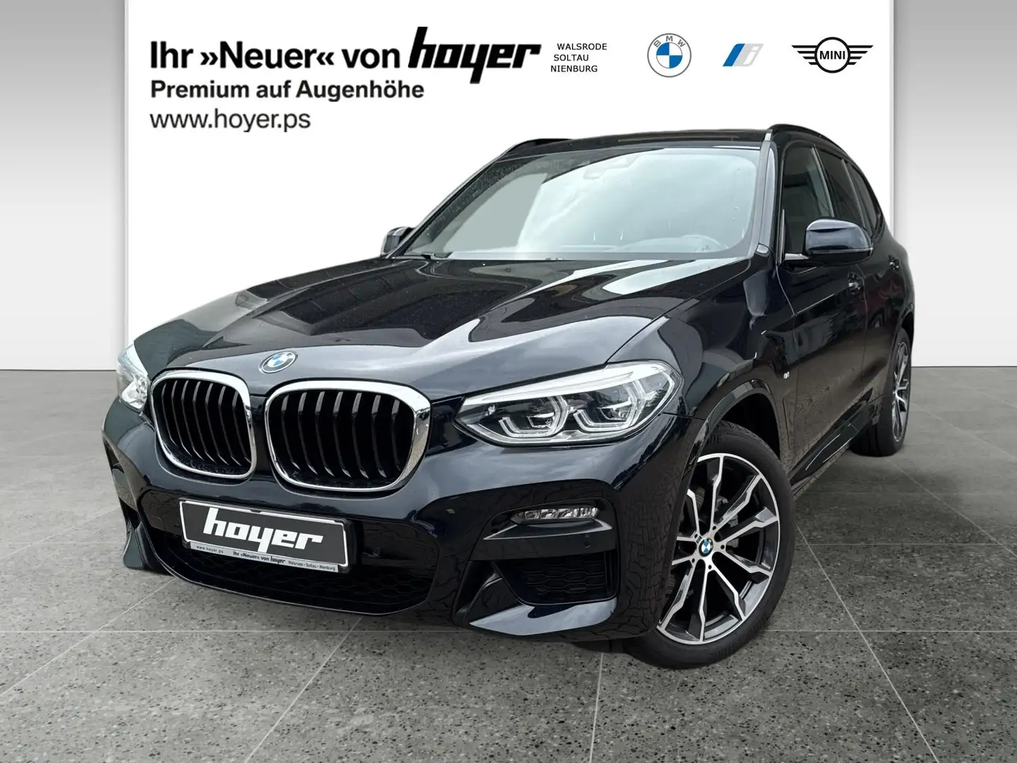 BMW X3 xDrive20d ZA M Sport Head-Up HK HiFi DAB LED Чорний - 1