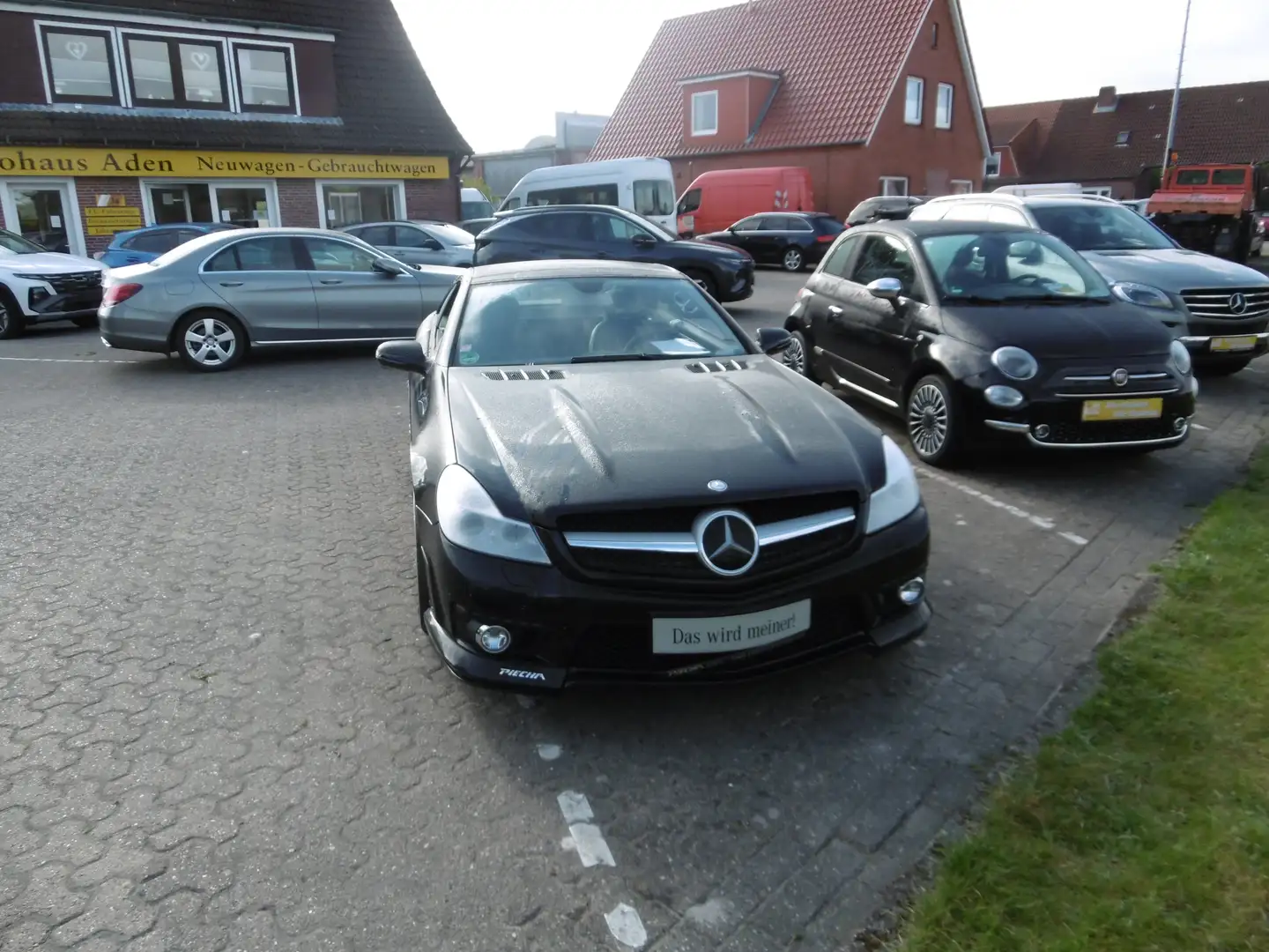 Mercedes-Benz SL 350 7G-TRONIC AMG Piecha Umbau Panoramadach Noir - 1