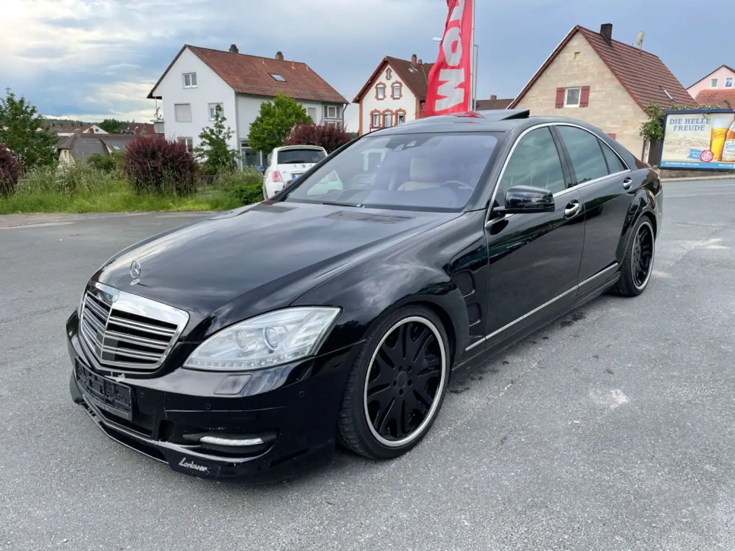 Mercedes-Benz S 400 Hybrid/AMG/LORINSER/SUPER-OPTIK/VOLL/LPG/ Noir - 1