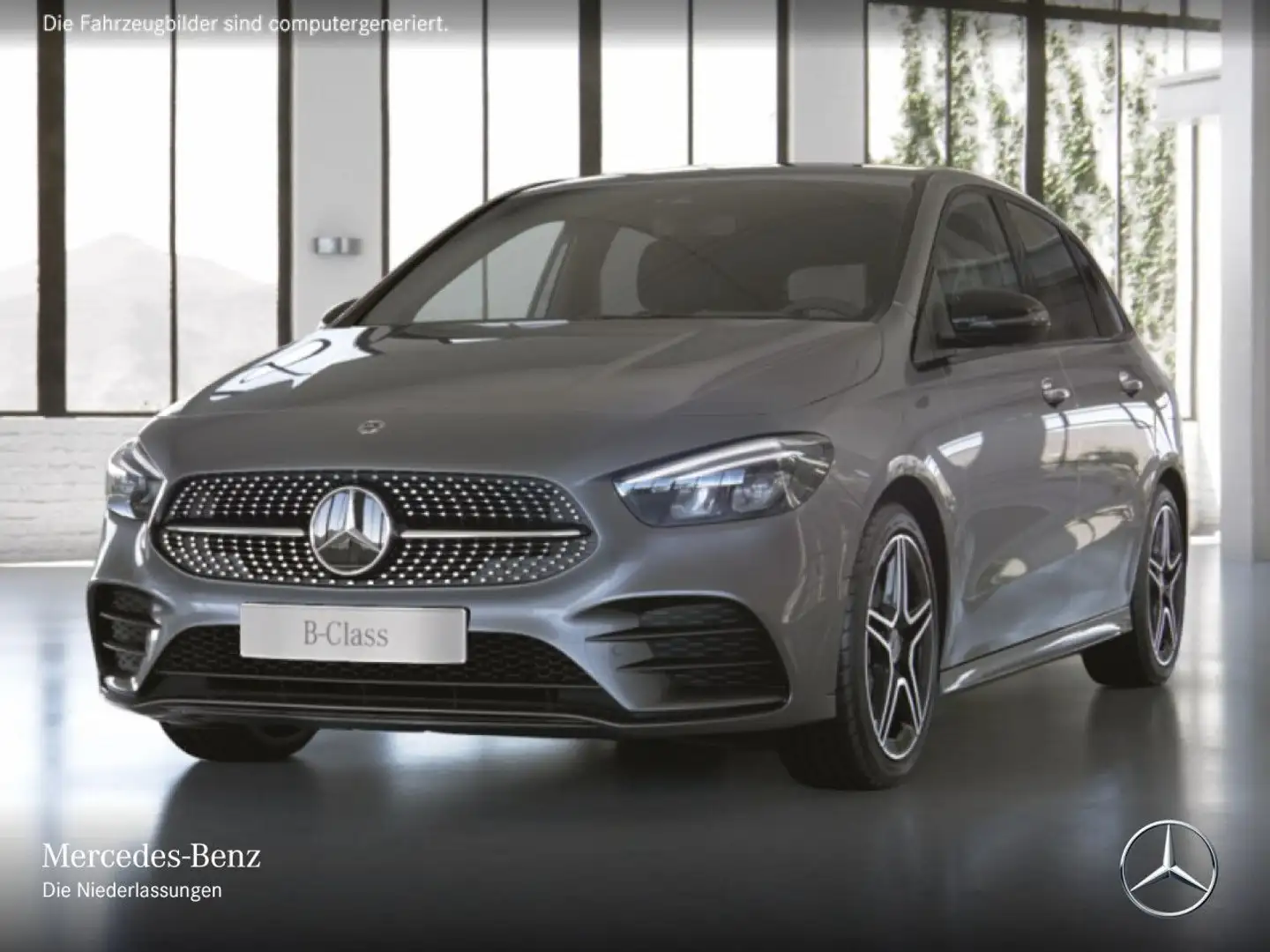 Mercedes-Benz B 250 e AMG+NIGHT+LED+KAMERA+TOTW+KEYLESS+8G Grau - 2