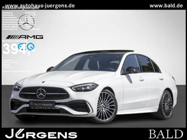 Mercedes-Benz C 200 AMG/Digital/Pano/360/Memo/Distr/Night/19"