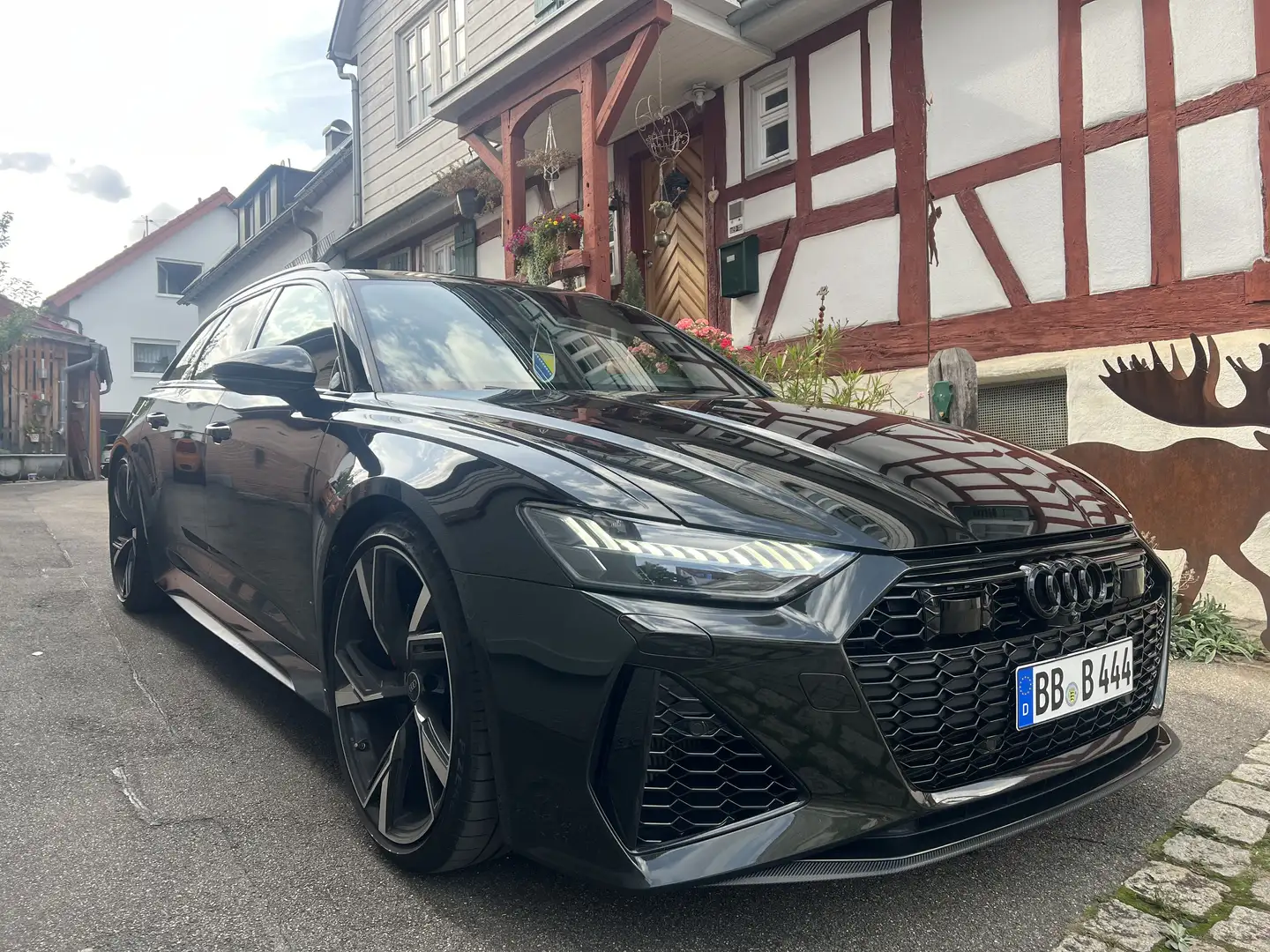 Audi RS6 *Matrix*Pano*Night*22*Grüne Sonderfarbe* Grün - 2