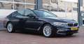 BMW 520 5-serie 520i High Executive SCHUIFDAK/ NAPPA-LEDER Bleu - thumbnail 24