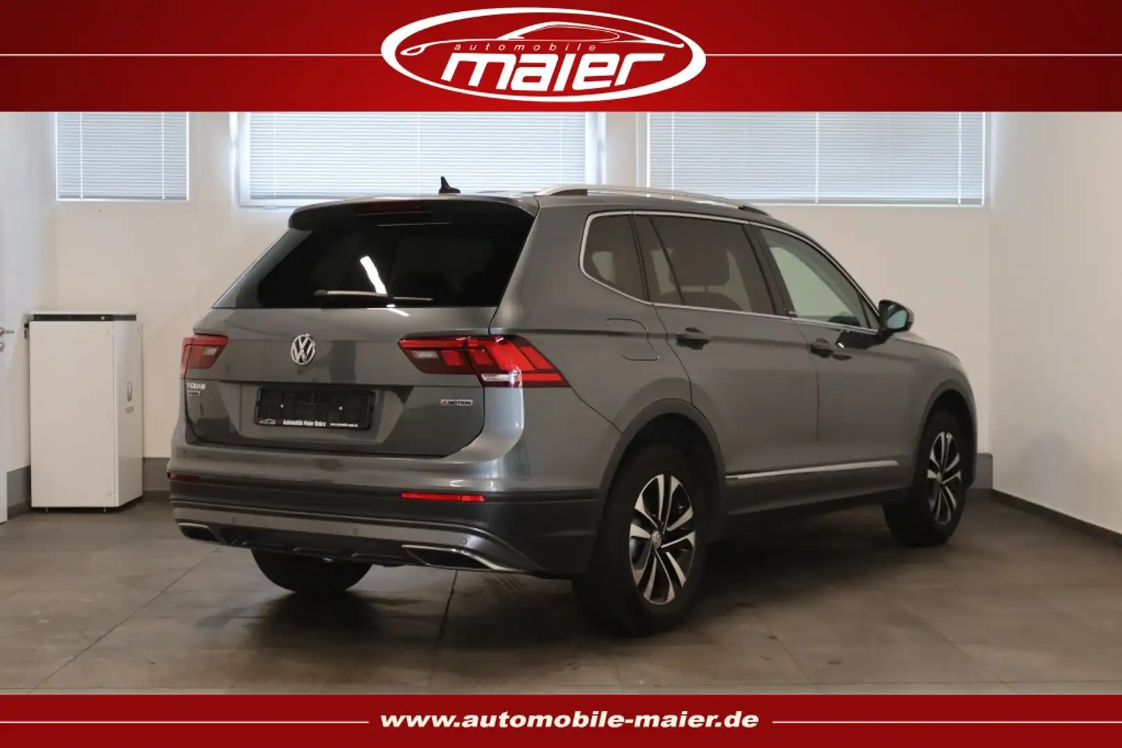 Volkswagen Tiguan Allspace 2.0 TDI 4M United-NAV-LED-ACC- Grau - 2