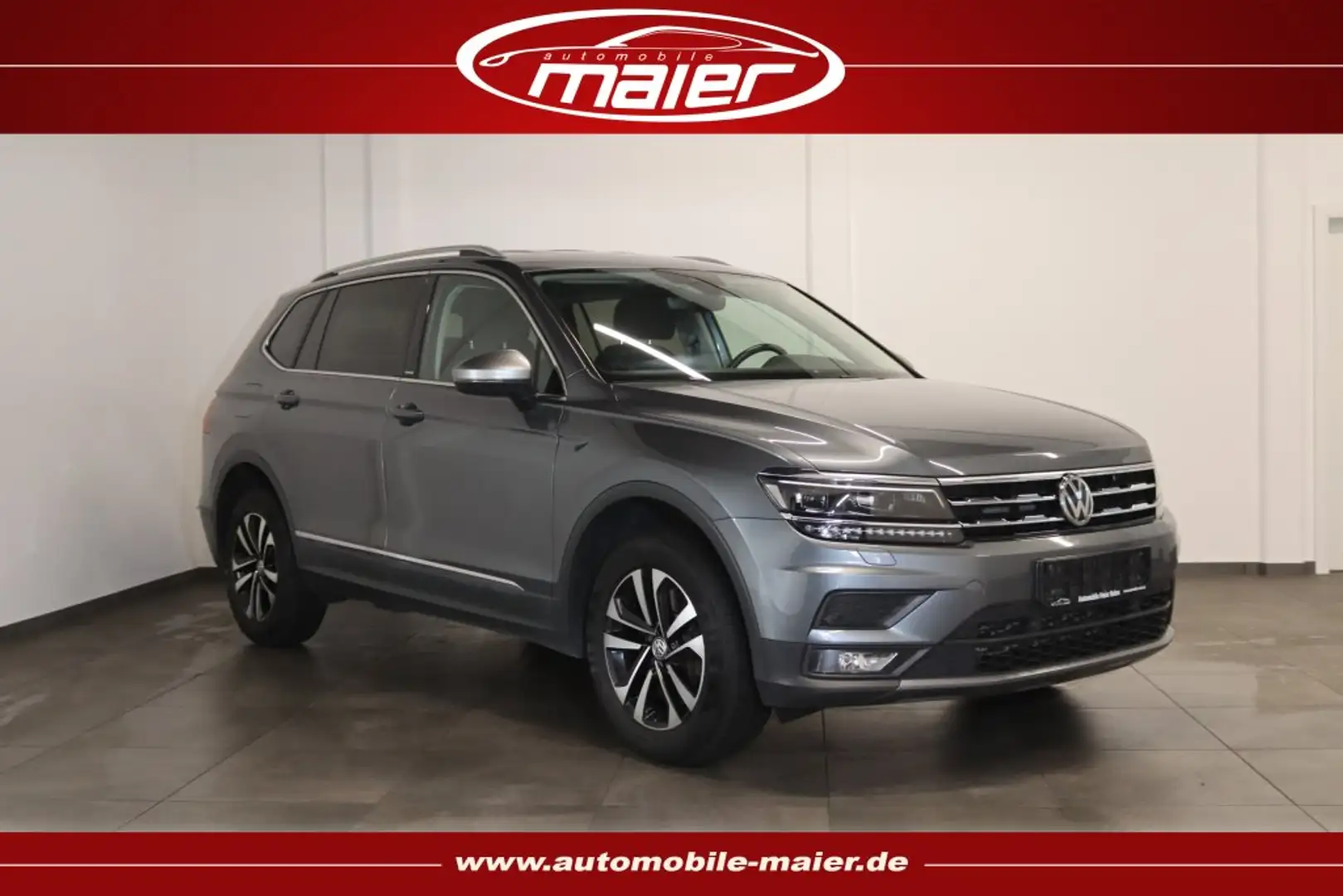Volkswagen Tiguan Allspace 2.0 TDI 4M United-NAV-LED-ACC- Grau - 1