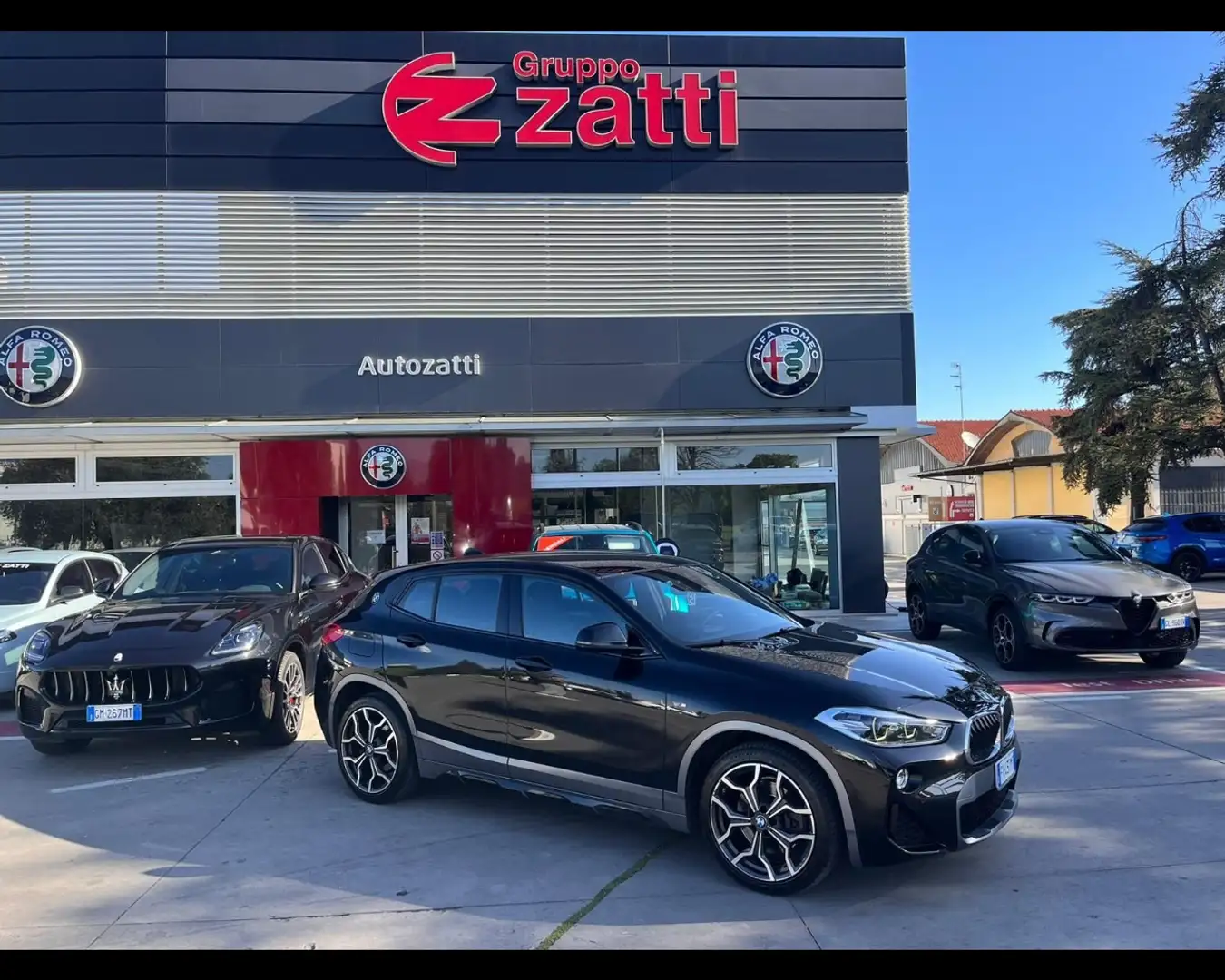 BMW X2 xdrive20d Msport X auto Nero - 2